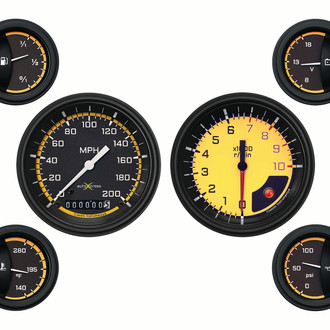 Classic Instruments® - AutoCross Series Custom 6-Gauge Set