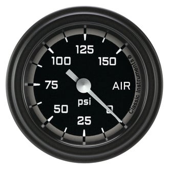 Classic Instruments® - AutoCross Series Air Pressure Gauge, 150 psi