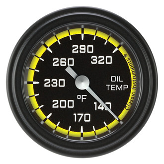 Classic Instruments® - AutoCross Series 2-1/8" Oil Temperature Gauge