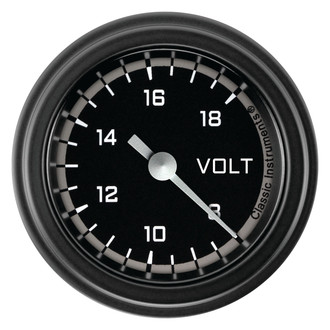 Classic Instruments® - AutoCross Series Voltmeter, 8-18 V