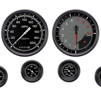 Classic Instruments® - AutoCross Series 4-5/8" Custom 6-Gauge Set