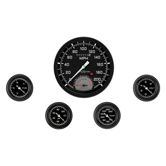 Classic Instruments® - AutoCross Series 4-5/8" Custom 5-Gauge Set