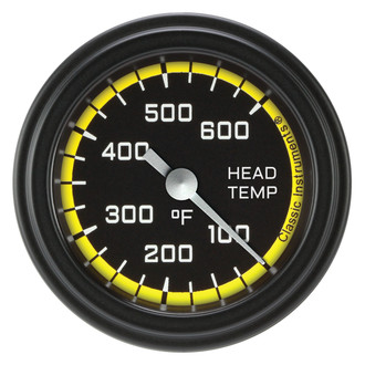 Classic Instruments® - AutoCross Series 2-1/8" Cylinder Head Tempature Gauge