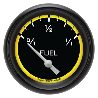 Classic Instruments® - AutoCross Series 2-5/8" Fuel Level Gauge, 240-33