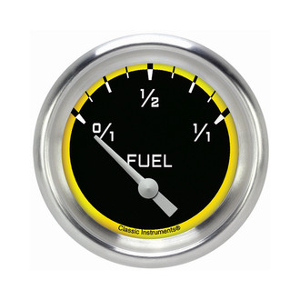 Classic Instruments® - AutoCross Series 2-5/8" Fuel Level Gauge, 0-30