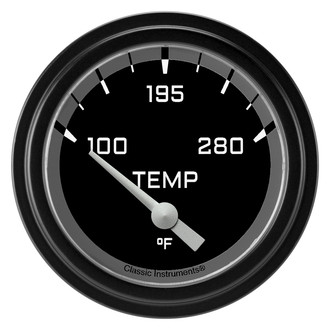 Classic Instruments® - AutoCross Series 2-5/8" Water Temperature Gauge