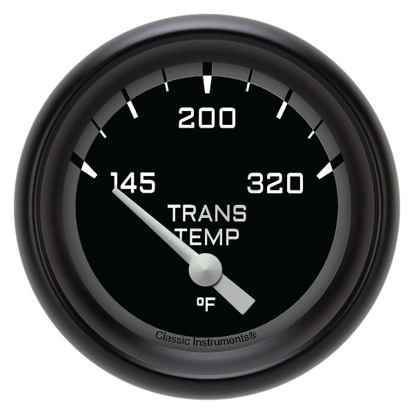 Classic Instruments® - AutoCross Gray Series 2-5/8" Transmission Temperature Gauge