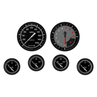Classic Instruments® - AutoCross Series 4-5/8" Custom 6-Gauge Set