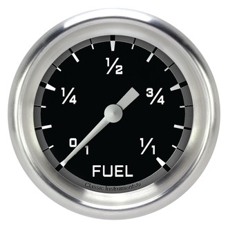Classic Instruments® - AutoCross Series 2-5/8" Fuel Level Gauge, Programmable
