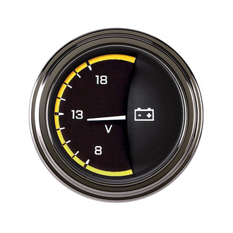 Classic Instruments® - AutoCross Series 2-1/8" Voltmeter, 8-18 V