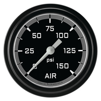 Classic Instruments® - AutoCross Series 2-5/8" Air Pressure Gauge, 150 psi