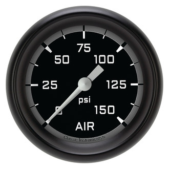Classic Instruments® - AutoCross Series 2-5/8" Air Pressure Gauge, 150 psi