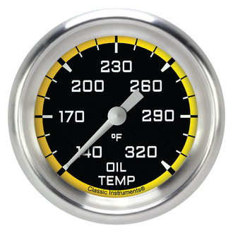 Classic Instruments® - AutoCross Series Oil Temperature Gauge