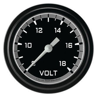 Classic Instruments® - AutoCross Series 2-5/8" Voltmeter, 8-18 V
