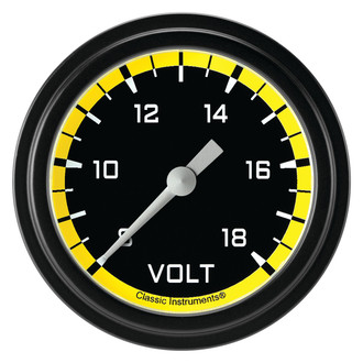 Classic Instruments® - AutoCross Series 2-5/8" Voltmeter, 8-18 V