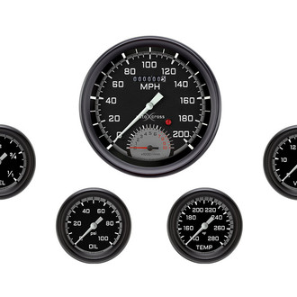 Classic Instruments® - AutoCross Series 4-5/8" Custom 5-Gauge Set