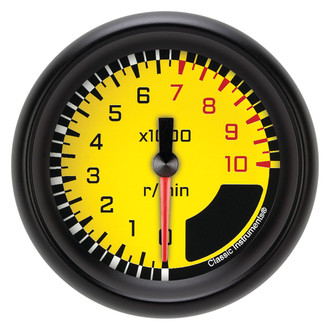 Classic Instruments® - AutoCross Series 2-5/8" Tachometer, 10,000 RPM