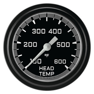 Classic Instruments® - AutoCross Series 2-5/8" Cylinder Head Tempature Gauge