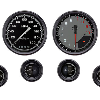 Classic Instruments® - AutoCross Series 4-5/8" Custom 6-Gauge Set