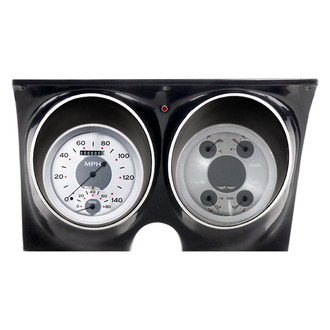 Classic Instruments® - All American Series 4-5/8" Speedtachular and Quad Direct Fit Gauge Set, 140 MPH, 8,000 RPM