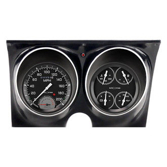 Classic Instruments® - AutoCross Series 4-5/8" Speedtachular and Quad Direct Fit Gauge Set, 200 MPH, 10,000 RPM