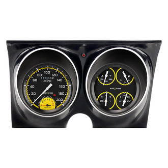 Classic Instruments® - AutoCross Series 4-5/8" Direct Fit 2-Gauge Set, 200 MPH, 10,000 RPM