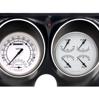 Classic Instruments® - Classic White Series Custom Gauge Set