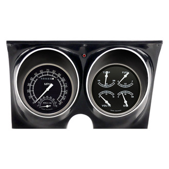 Classic Instruments® - Traditional Series 4-5/8" Speedtachular and Quad Direct Fit Gauge Set, 140 MPH, 8,000 RPM