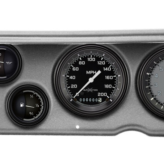 Classic Instruments® - AutoCross Series 3-3/8" Direct Fit 6-Gauge Set