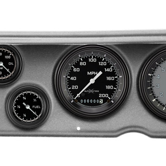 Classic Instruments® - AutoCross Series 3-3/8" Direct Fit 6-Gauge Set