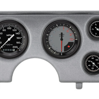 Classic Instruments® - AutoCross Series 3-3/8" Direct Fit 6-Gauge Set, 75-10
