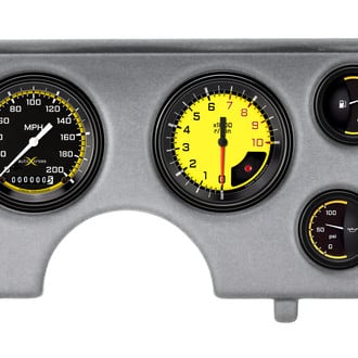Classic Instruments® - AutoCross Series 3-3/8" Direct Fit 6-Gauge Set