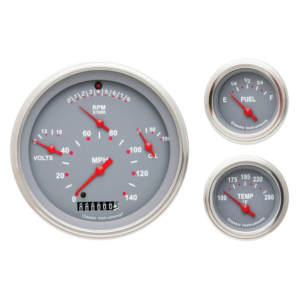 Classic Instruments® CH01GSLF AllinOne Series Direct Fit Gauge Kit