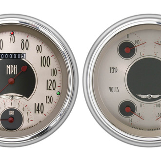 Classic Instruments® - All American Nickel Series Custom Gauge Set