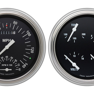 Classic Instruments® - Hot Rod Series Custom Gauge Set