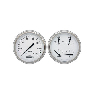 Classic Instruments® - White Hot Series 5" Custom Gauge Set