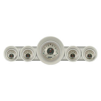 Classic Instruments® - All American Nickel Series 4-5/8" Direct Fit 5-Gauge Set
