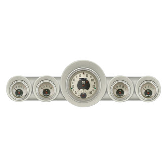 Classic Instruments® - All American Nickel Series 4-5/8" Direct Fit 5-Gauge Set