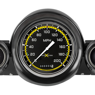 Classic Instruments® - AutoCross Yellow Series 5" Custom Gauge Set