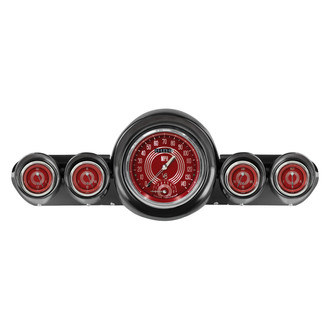 Classic Instruments® - V8 Steelie Series 4-5/8" Direct Fit 5-Gauge Set