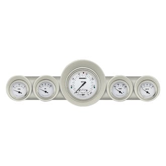 Classic Instruments® - White Hot Series 4-5/8" Direct Fit 5-Gauge Set