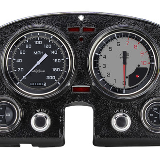 Classic Instruments® - AutoCross Gray Series Custom Gauge Set