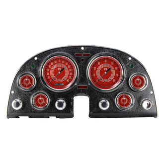 Classic Instruments® CO63V8RS - V8 Steelie Series 4-5/8" Direct Fit 6-Gauge Set
