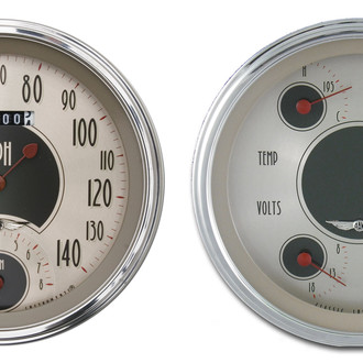 Classic Instruments® - All American Nickel Series Custom Gauge Set