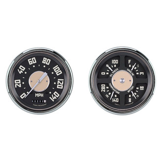 Classic Instruments® - OE Style 4-5/8" Speedometer and Quad Direct Fit Gauge Set, 140 MPH, 240-33