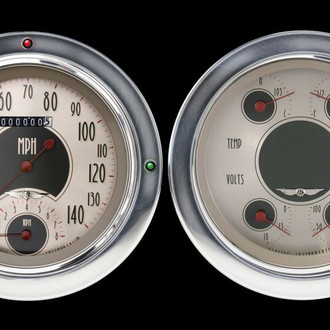 Classic Instruments® - All American Nickel Series Custom Gauge Set