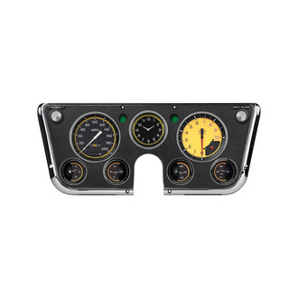Classic Instruments® - AutoCross Yellow Series Custom Gauge Set