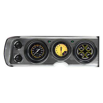 Classic Instruments® - AutoCross Series 3-3/8" Direct Fit 3-Gauge Set