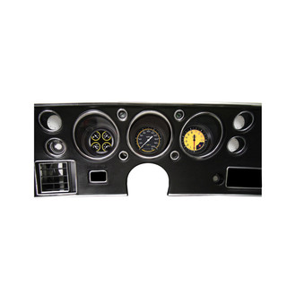 Classic Instruments® - AutoCross Yellow Series Custom Gauge Set