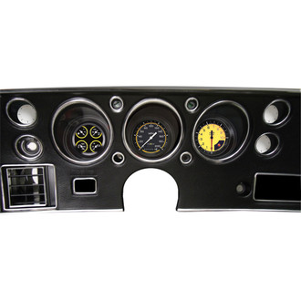 Classic Instruments® - AutoCross Series 3-3/8" Direct Fit 3-Gauge Set